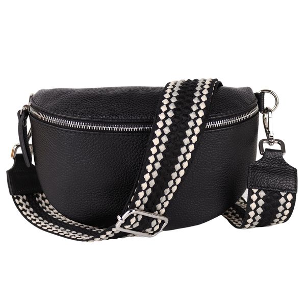 MIRROSI Bauchtasche mit GOLDENER Reißverschluss Damen, günstig online kaufen