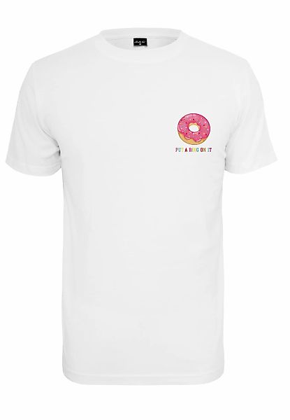 MisterTee Kurzarmshirt "MisterTee Damen Ladies Ring On It Tee" günstig online kaufen