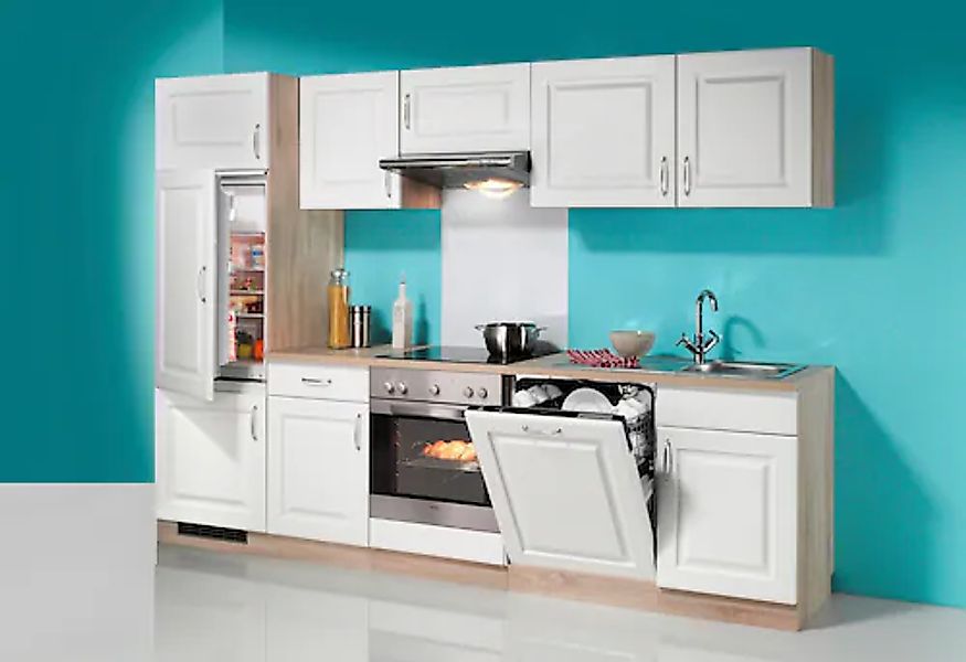 wiho Küchen Küchenzeile »Tilda« mit E-Geräten, inkl. Geschirrspüler, Breite günstig online kaufen