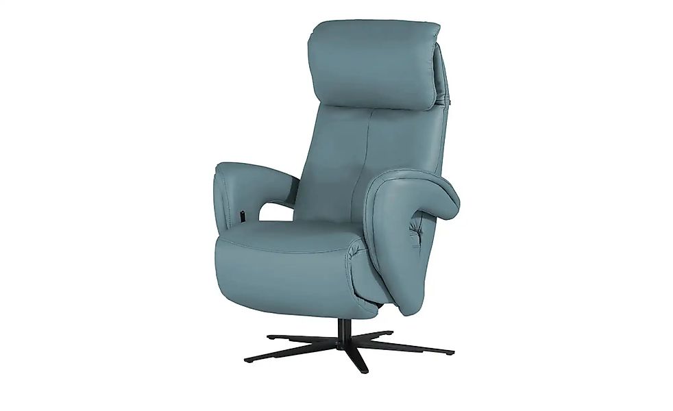 Hukla Relaxsessel aus Leder Pierre ¦ blau ¦ Maße (cm): B: 75 H: 115 T: 87.0 günstig online kaufen