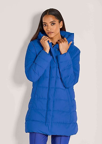 MADELEINE Steppjacke Lange Steppjacke mit Kapuze günstig online kaufen