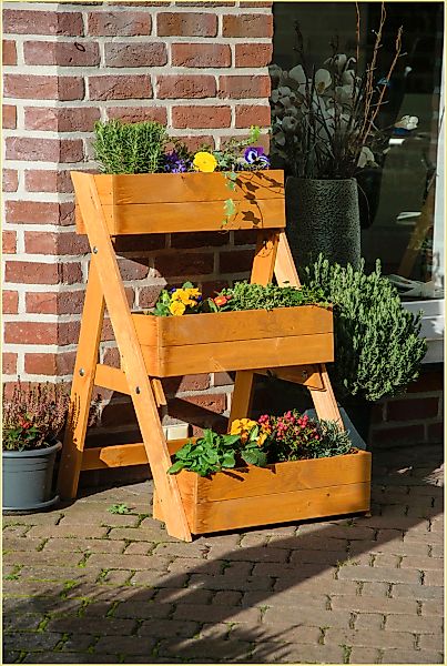 dobar Pflanzentreppe, BxTxH: 60x70x90 cm günstig online kaufen