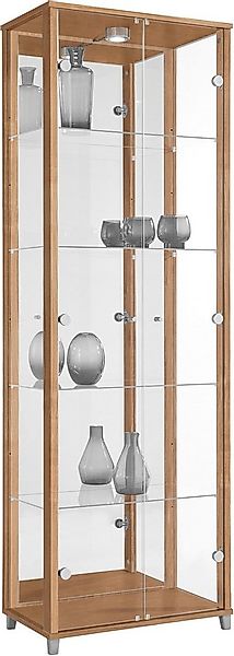 fif möbel Vitrine OPTIMA Standvitrine, Vitrinenschrank, Glasvitrine, Sammle günstig online kaufen