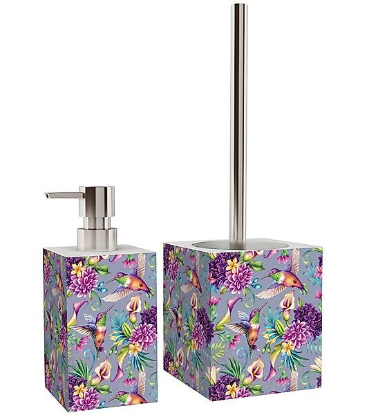 Sanilo Badaccessoire-Set mit Motiv, viele schöne Seifenspender und WC Bürst günstig online kaufen