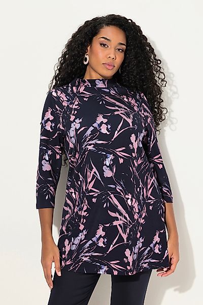 Ulla Popken Sweatshirt Sweatshir Oversized Stehkragen günstig online kaufen