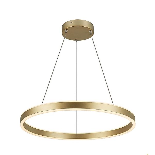LED Pendelleuchte One in Messing 24W 1660lm günstig online kaufen