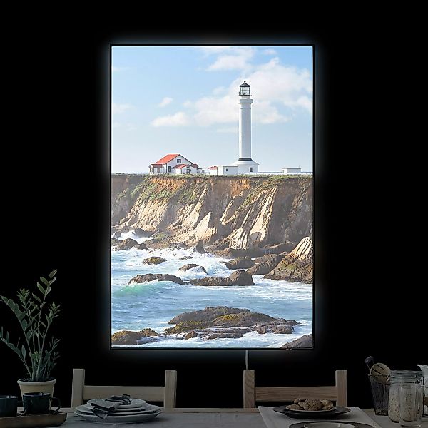 LED-Wechselbild Point Arena Lighthouse Kalifornien günstig online kaufen