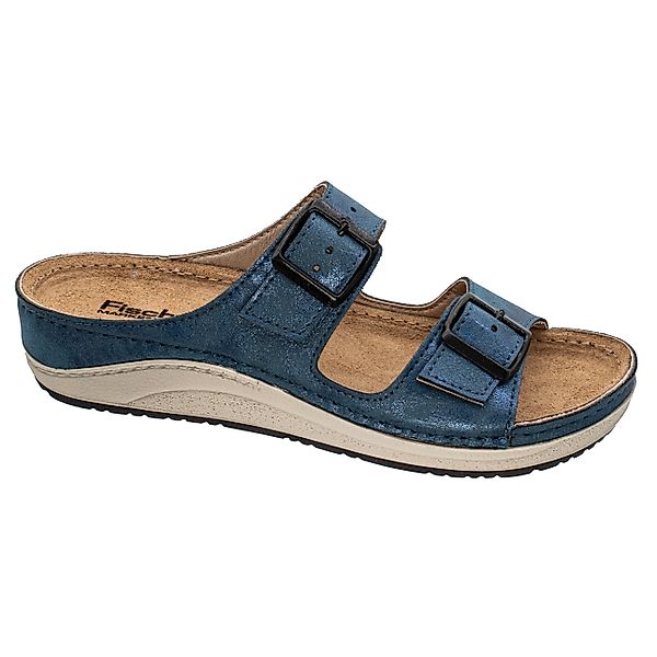 Fischer-Markenschuh Ina Pantolette aus Nappalino (Lederimitat), günstig online kaufen