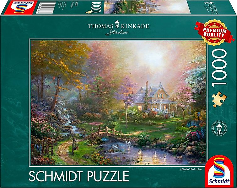 Schmidt Spiele Puzzle A Mother's Perfect Day von Thomas Kinkade, 1000 Puzzl günstig online kaufen
