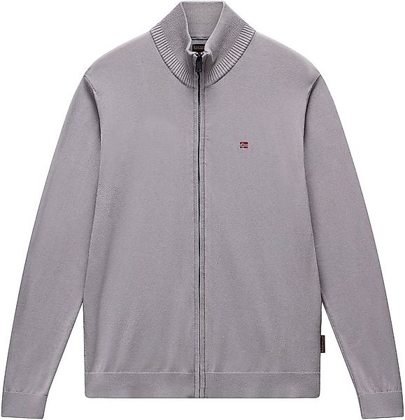 Napapijri Strickjacke DECATUR FZ 3 Mit Rundhalsausschnitt günstig online kaufen