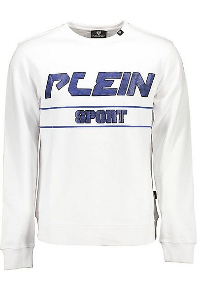 PLEIN SPORT Sweatshirt Herren Langarm-Sweatshirt Weiß - Stilvolles Design günstig online kaufen