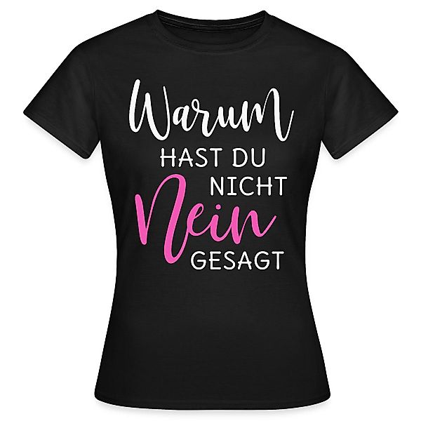 Spreadshirt T-Shirt Warum Hast Du Nicht günstig online kaufen
