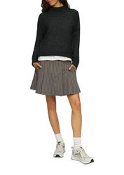 QS Stehkragenpullover mit Ziernähten günstig online kaufen