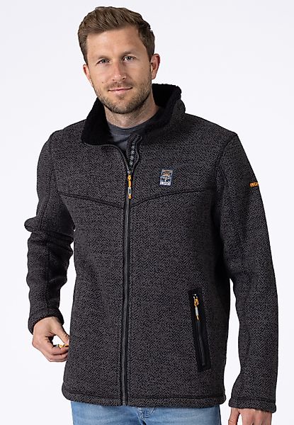 DEPROC Active Fleecejacke JAMES CS Strickfleecejacke, günstig online kaufen