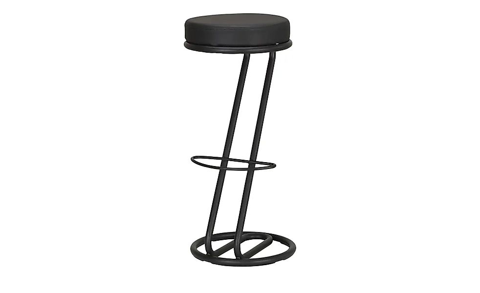 Barhocker  Zeta ¦ schwarz ¦ Maße (cm): B: 35 H: 82 T: 35.0 Polstermöbel > H günstig online kaufen