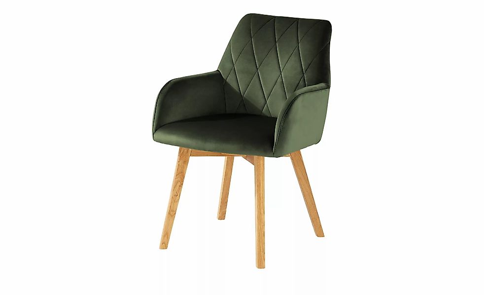 Woodford Armlehnstuhl  Bristol ¦ grün ¦ Maße (cm): B: 60 H: 88 T: 67.0 Stüh günstig online kaufen
