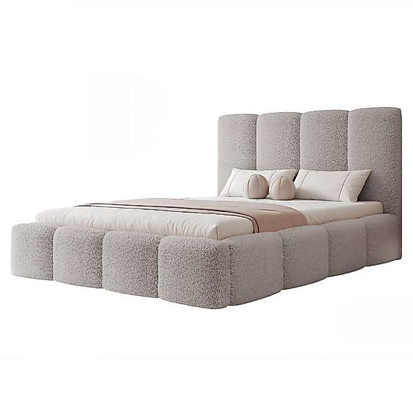yourhouse24 Polsterbett Maro Doppelbett Bettgestell Lattenrost günstig online kaufen