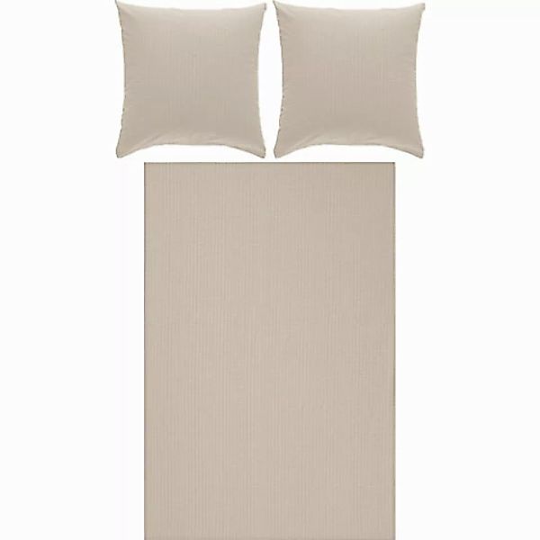 Erwin Müller Bettwäsche Bettwäsche "Rosenheim", Seersucker, günstig online kaufen