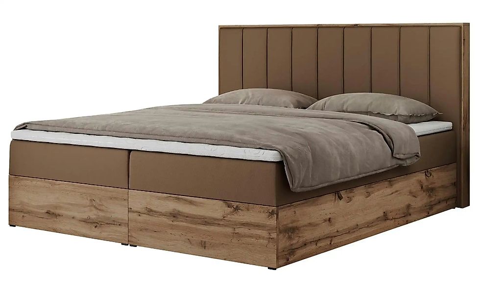 Boxbett mit Bettkasten Bellissimo ¦ braun ¦ Maße (cm): B: 148 H: 115 Betten günstig online kaufen