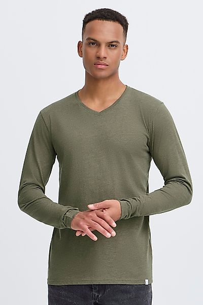 !Solid Langarmshirt SDBeda Longsleeve mit V-Ausschnitt günstig online kaufen