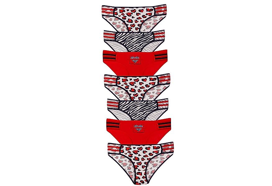 Dominant Bikinislip Damenunterwäsche (Packung, 7-St) aus elastischer Baumwo günstig online kaufen