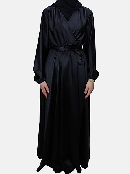 Aymasal Abendkleid langärmliges Maxikleid Damen Abaya günstig online kaufen