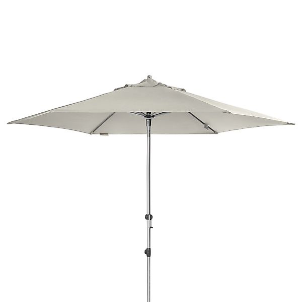 Doppler Marktschirm Expert Ø 306 cm Grau mit Knickfunktion günstig online kaufen