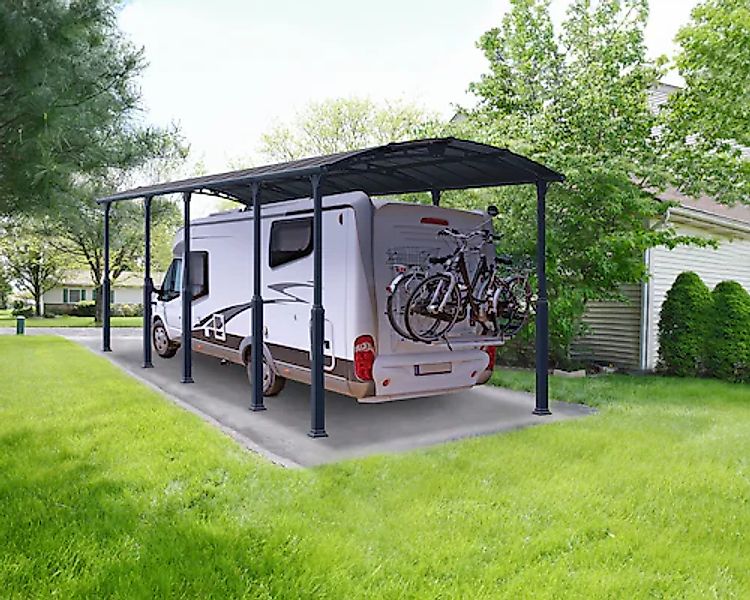 Palram - Canopia Einzelcarport »Alpine« Aluminium 319 cm Anthrazit wartungs günstig online kaufen
