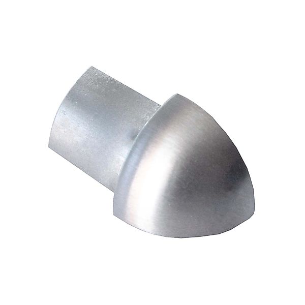 Dalsys Außeneck Fliesenschiene Viertelkreis 8mm Edelstahl Gebürstet günstig online kaufen