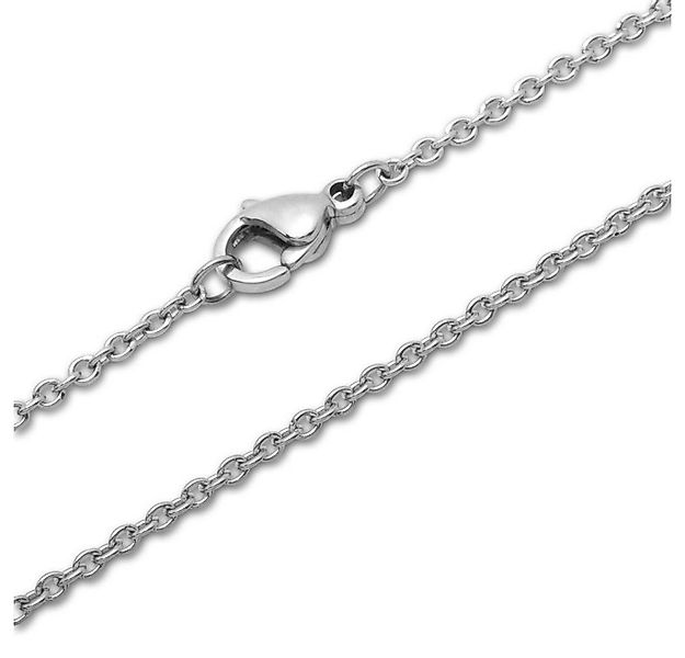 Unique Edelstahlkette Exklusive Ösenkette Edelstahl 1,6mm poliert Länge wäh günstig online kaufen