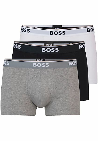 BOSS Boxer "TRUNK 3 PACK" 3 Stk. BOSS Schriftzug auf dem Bund günstig online kaufen