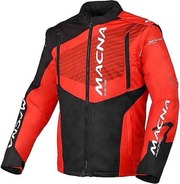 Macna Motorradjacke Crest Motocross Jacke (mit Handschuhen, wasserdicht) Wa günstig online kaufen