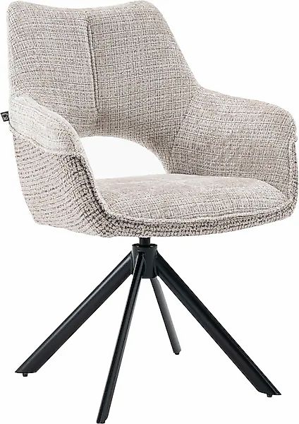 Home affaire Drehstuhl "Calmo", 1 St., Boucle, tolle Optik günstig online kaufen