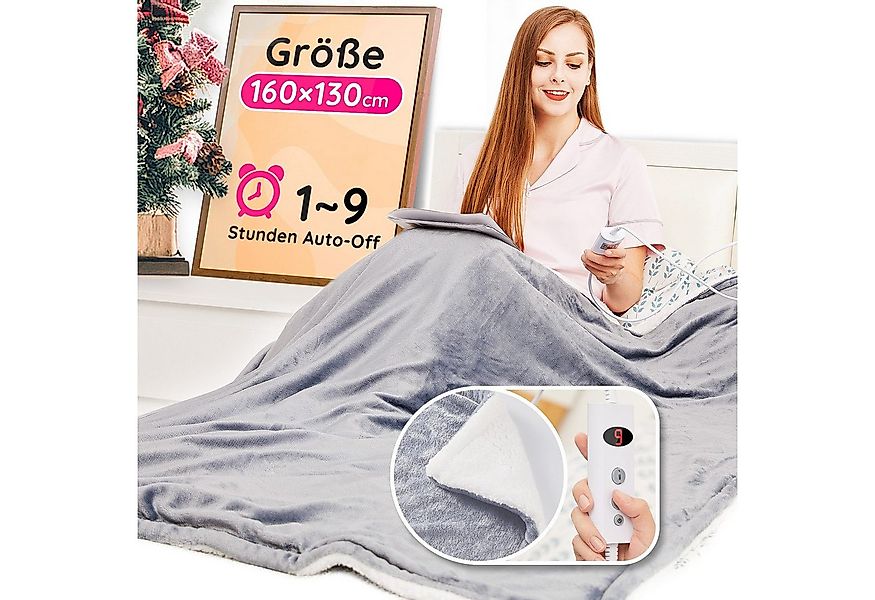 Mia&Coco Heizmatten Heizdecke mit Abschaltautomatik, 10 Heizstufen Up-to-9 günstig online kaufen