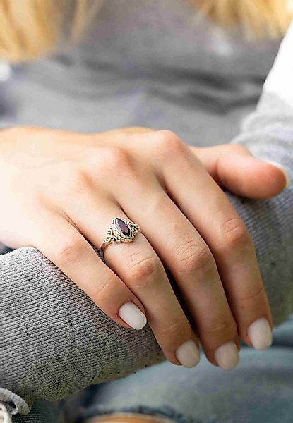 mantraroma Silberring BAGHIMI Ellipse aus 925 günstig online kaufen