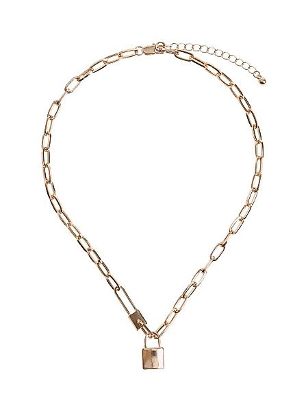 VILA Glieder- Halskette Damen Gold günstig online kaufen