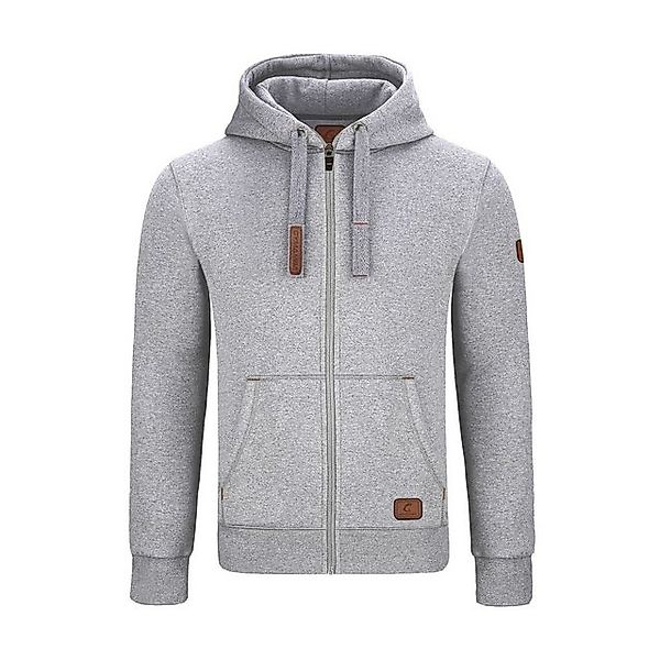 GYMAMBA Sweatjacke Herren leather edition (1-tlg) mit Kapuze günstig online kaufen