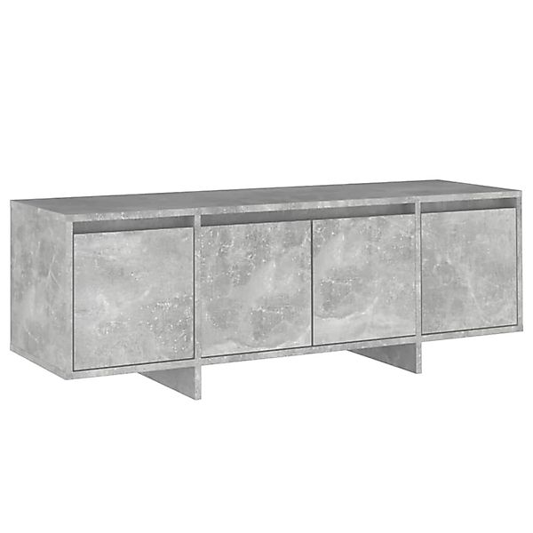 Tv-schrank Betongrau 120x30x40,5 Cm Cm Spanplatte günstig online kaufen
