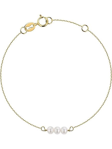 CHRIST Armband CHRIST Damen-Armband 585er Gelbgold Süßwasserperle günstig online kaufen