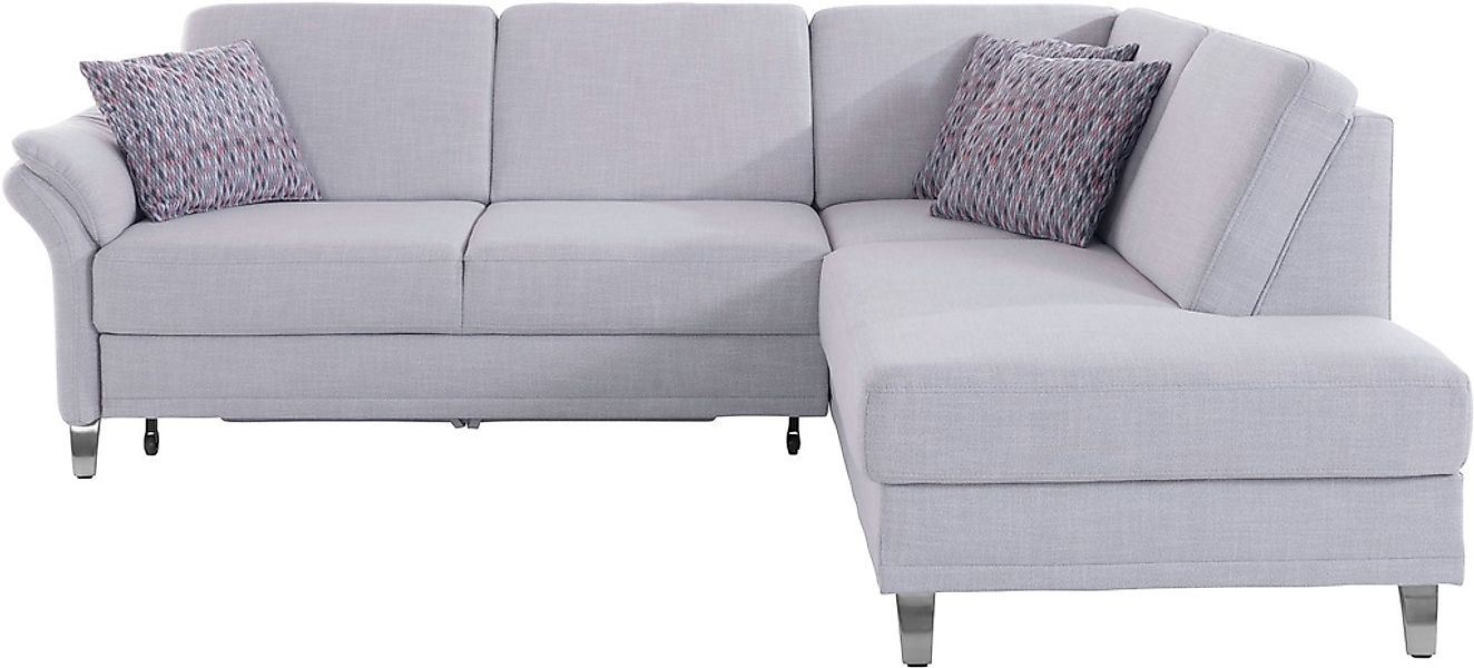 sit&more Ecksofa »Clio L-Form«, wahlweise mit Bettfunktion und Bettkasten, günstig online kaufen
