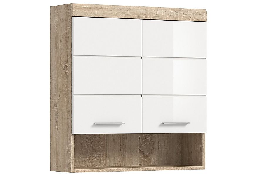 furnling Hängeschrank Scott 2 Türen, 1 offenes Fach, Stauraum, Badmöbel, Ba günstig online kaufen