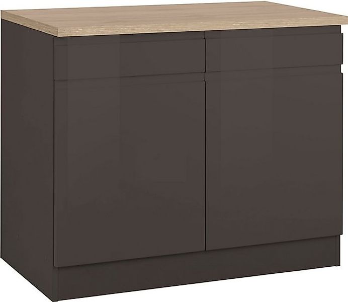 HELD MÖBEL Unterschrank "Virginia", 100 cm breit, mit 2 Türen und 2 Schubkä günstig online kaufen