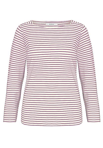 bianca Langarmshirt LOTTE in coolem Ringellook günstig online kaufen