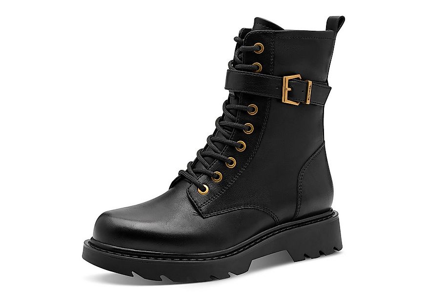 Tamaris Tamaris Damen Schnürstiefelette 1-25228-45-001 BLACK schwarz Stiefe günstig online kaufen