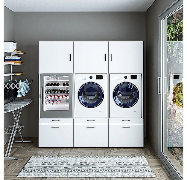 Roomart Waschmaschinenumbauschrank (Waschmaschinenschrank für Waschküche Me günstig online kaufen
