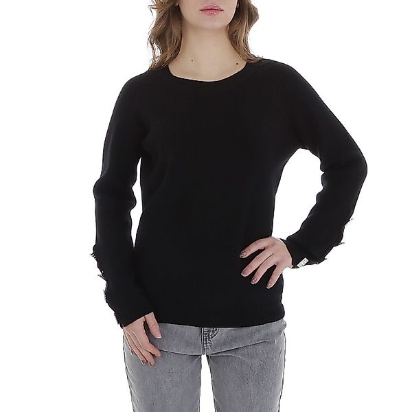 Ital-Design Strickpullover Damen Freizeit (88578875) Strass günstig online kaufen