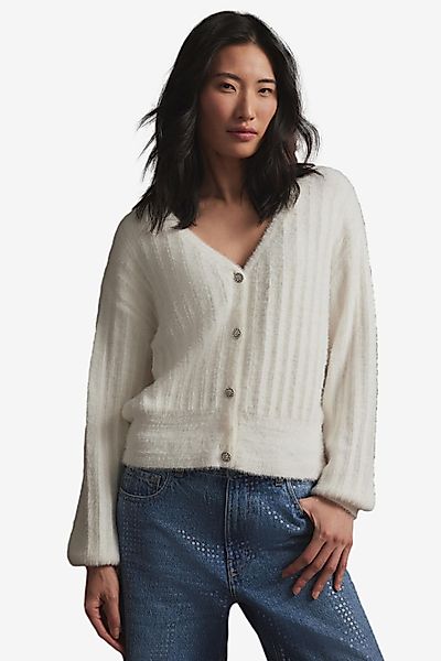 Next Strickjacke Weiche, gerippte Strickjacke mit günstig online kaufen
