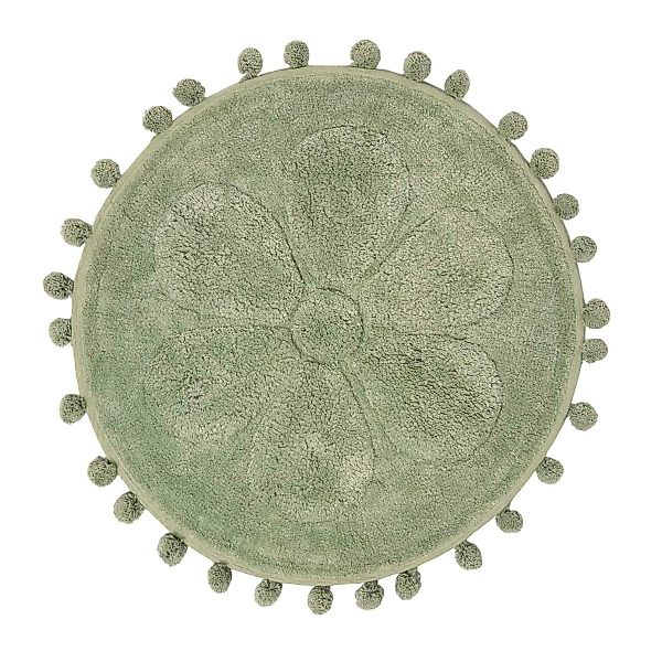 Homescapes Badematte Runde Badematte Blume, 60 günstig online kaufen