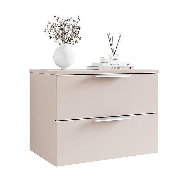 Lookway Nachttisch LINA 2S Kaschmir mit günstig online kaufen