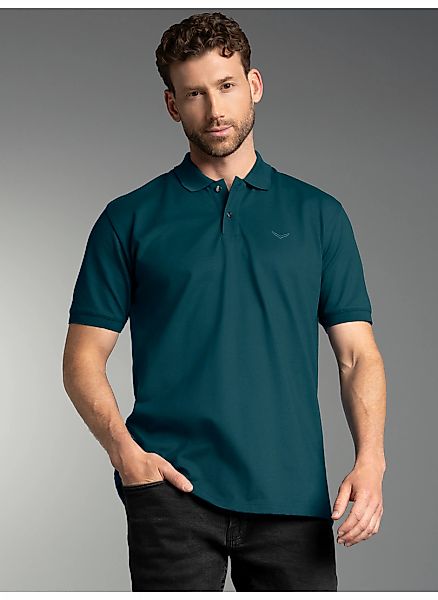 Trigema Poloshirt "TRIGEMA Poloshirt DELUXE Piqué" 1 Stk. tlg. günstig online kaufen